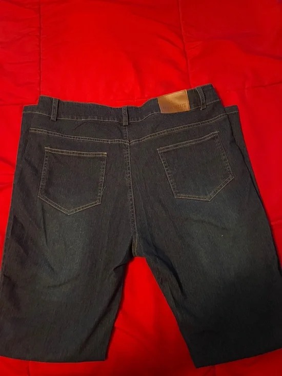 Judy Blue Dark Indigo Straight Leg Jeans - Picture 2 of 5